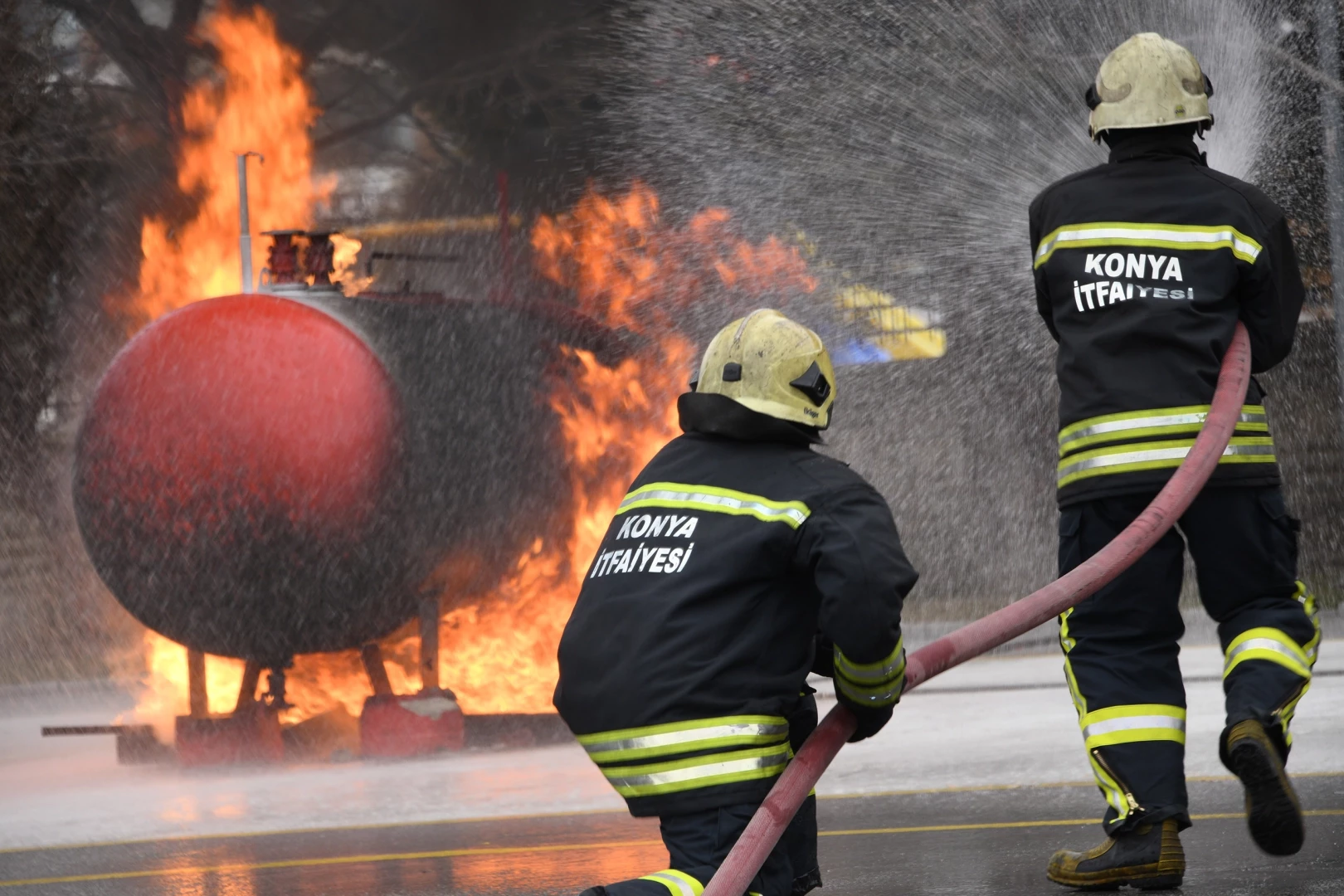 Konya Büyükşehir İtfaiyesi TSE sertifikası aldı