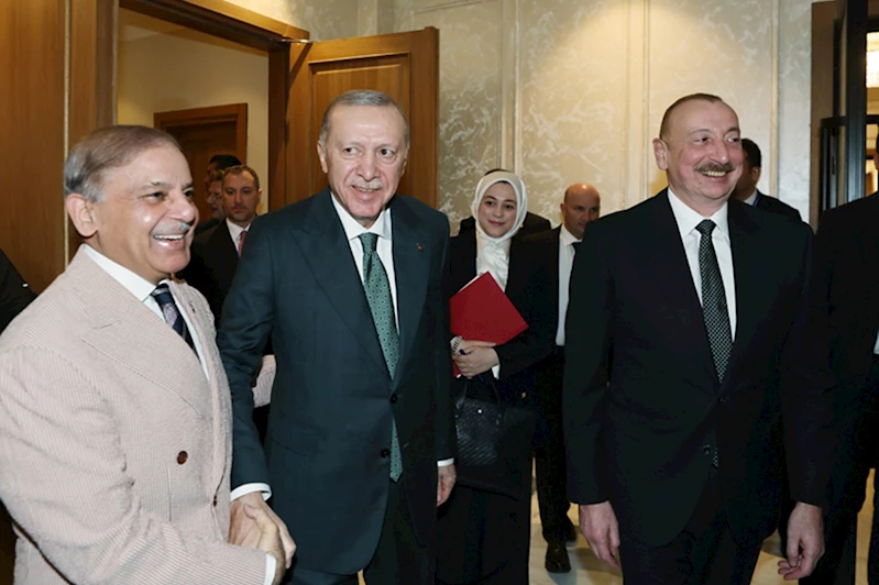 Cumhurbaşkanı Erdoğan, Türkiye-Azerbaycan-Pakistan Üçlü Zirvesi