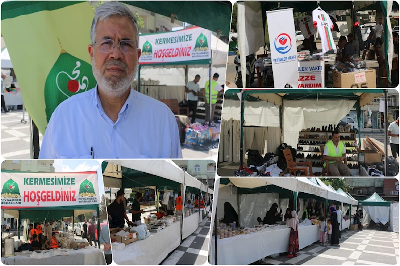 Şanlıurfa’da ihtiyaç sahipleri için kermes: Hem öğrencilere hem Gazze’ye destek