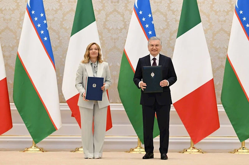 Özbekistan ile İtalya arasında Stratejik Ortaklık Anlaşması imzalandı