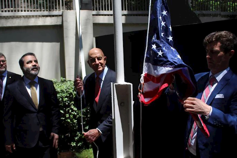 ABD Suriye Büyükelçiliğini açtı