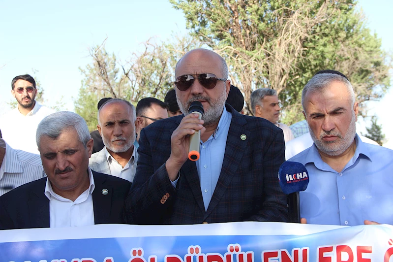 Xanikê (Kozluca) şehidleri kabirleri başında yad edildi