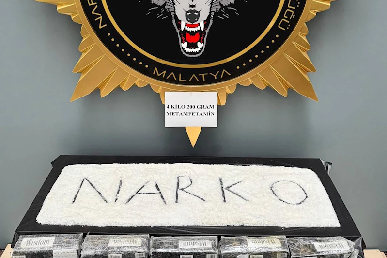 Malatya’da uyuşturucudan 2 tutuklama