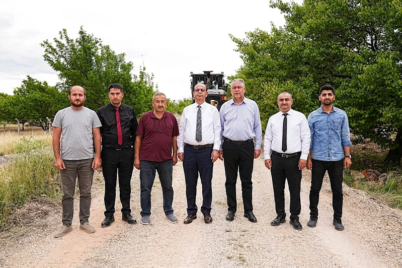 Belediye Başkanı Geçit, kırsal bölgelerdeki çalışmaları yerinde inceledi