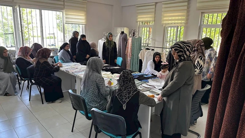 ADIMEK kurslarıyla kadınlar hem üretiyor hem kazanıyor 