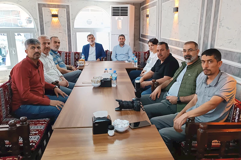 Peygamber Sevdalıları Derneği, Gazze gündemiyle Siverek basınıyla bir araya geldi