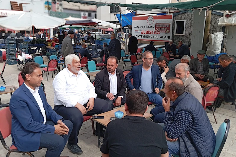 HÜDA PAR Kahramanmaraş İl Başkanlığı esnaf ve köy ziyaretlerine devam ediyor