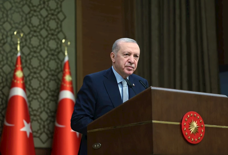 Cumhurbaşkanı Erdoğan: 