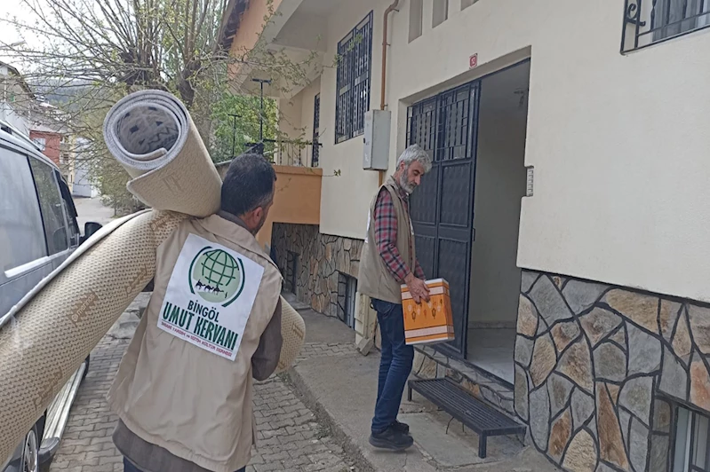 Bingöl Umut Kervanı’ndan 189 aileye yardım