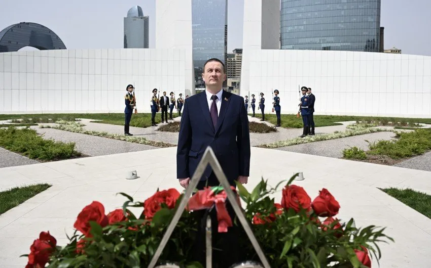 Belarus Başbakanı Zafer Parkı