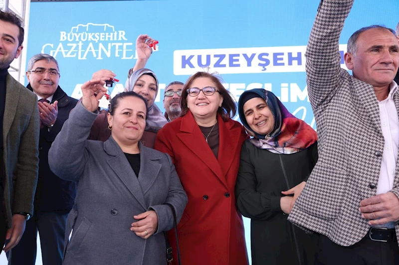  Fatma Şahin öncülüğünde konut yatırımları sürüyor 