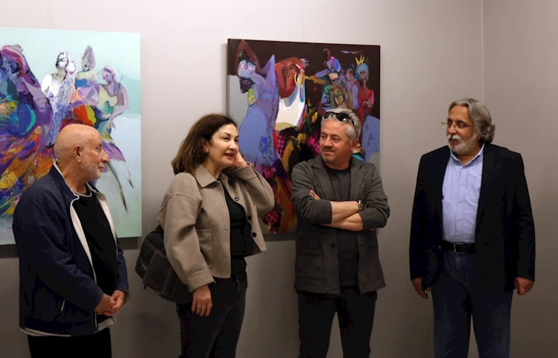 Ferahoğlu SANKO Sanat Galerisi’nde resim sergisi açtı 