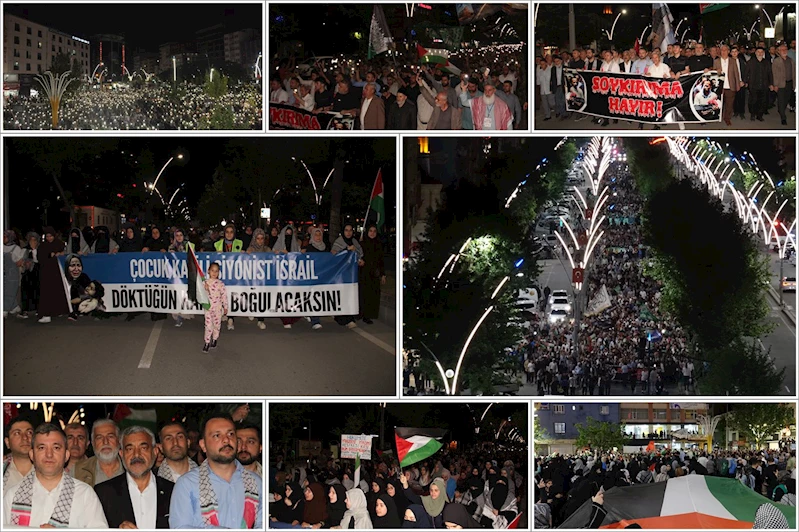 Batman Gazze için ayakta: On binler sokağa döküldü