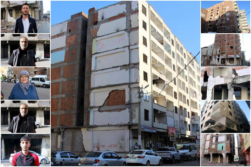 Diyarbakırlılar: Yıkın artık bu binaları, korkuyoruz!