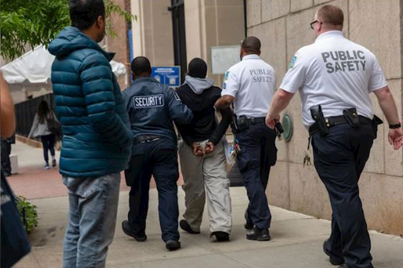 Columbia Üniversitesinde Gazze