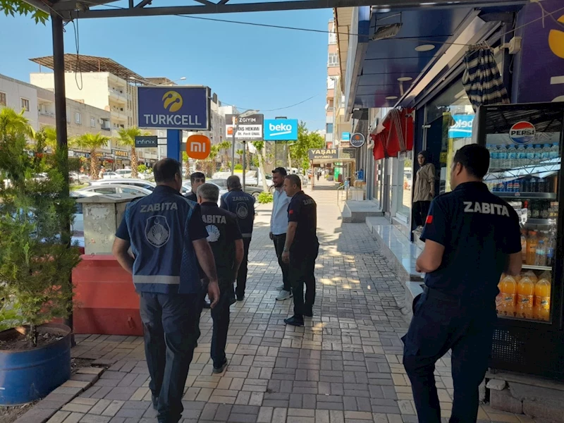 Kahta Belediyesi’nden kaldırım işgallerine karşı sıkı denetim 