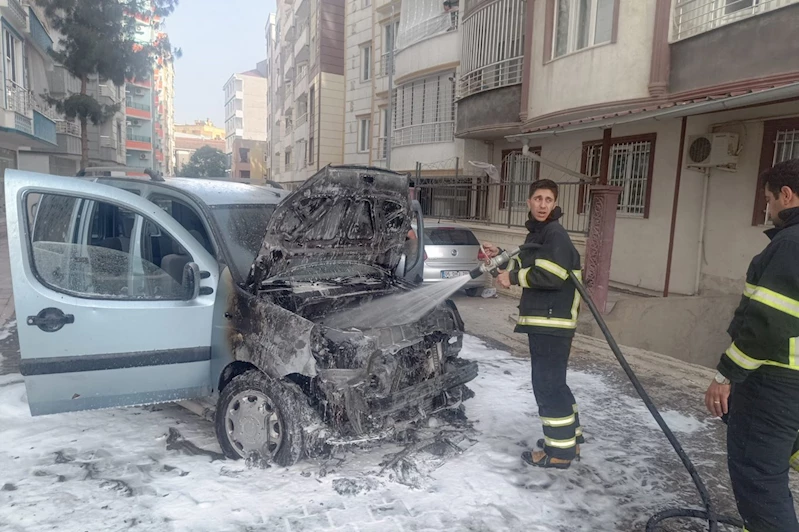 Siirt’te park halindeki LPG