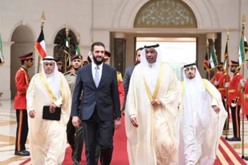 Suriye Devlet Başkanı Ahmed Şara Kuveyt