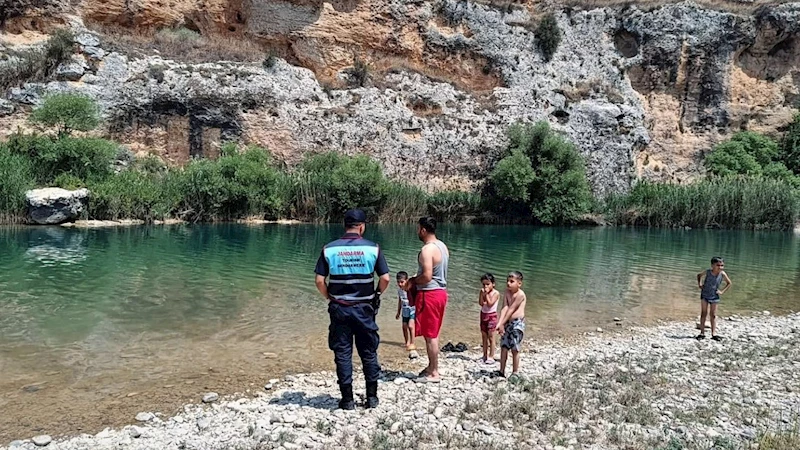 Adıyaman’da Jandarma’dan mesire alanlarında boğulma vakalarına karşı dronlu önlem  - Videolu Haber