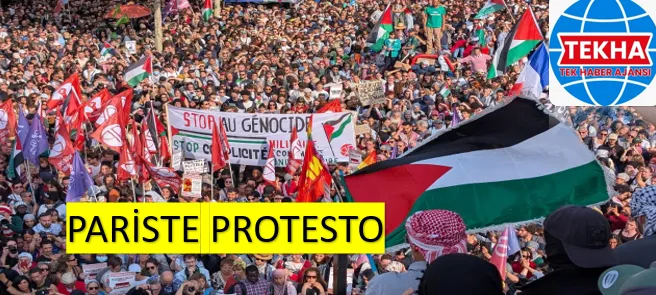 Paris’te 50 Bin Kişiden İsrail’e Madleen Tepkisi