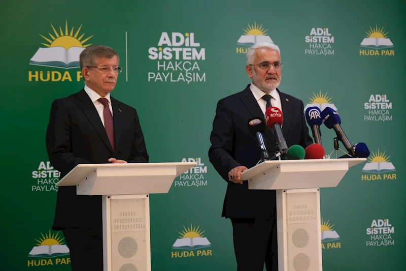 HÜDA PAR Genel Başkanı Yapıcıoğlu: Gazze