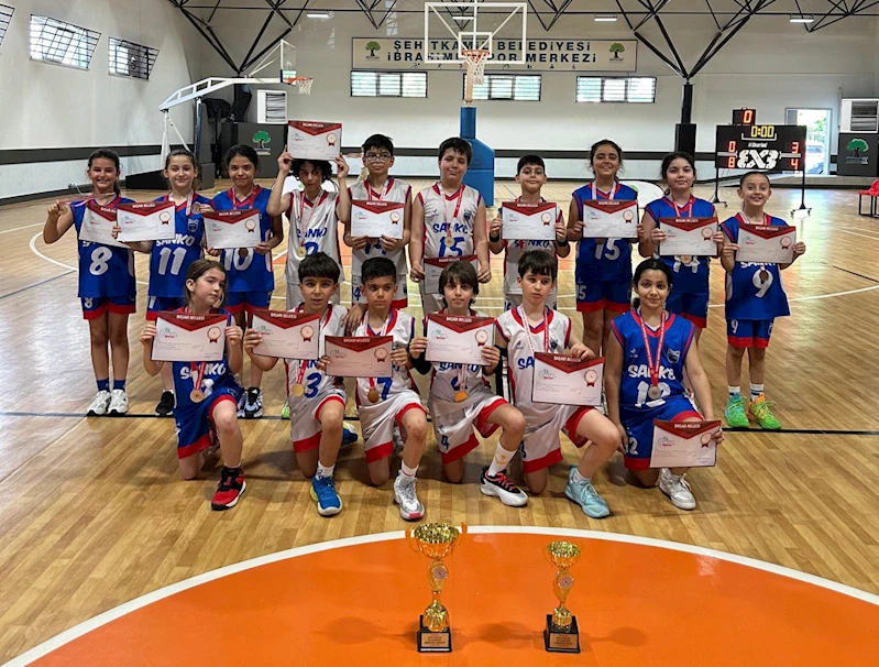 SANKO Okulları basketbolda şampiyon oldu 