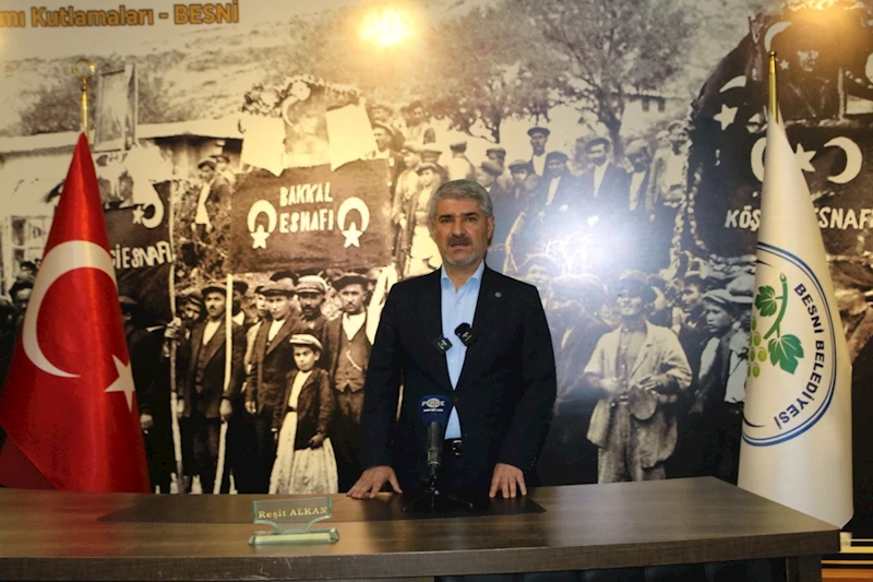 Başkan Reşit Alkan: ‘Küllerimizden böyle doğacağız, bambaşka bir Besni inşa ediyoruz’  - Videolu Haber