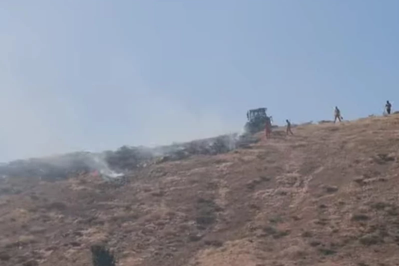 Bingöl’de orman yangını