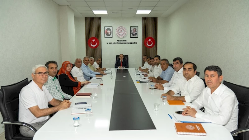 Milli Eğitimde ‘Haftalık Değerlendirme Toplantısı’ gerçekleştirildi 