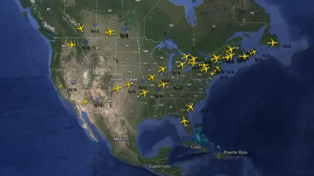 Tarihte bir ilk: ABD, 21 tanker uçağını aynı anda Avrupa’ya gönderdi!