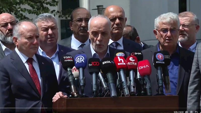 TÜRK-İŞ Başkanı Ergün Atalay: ‘İşçinin dayanma gücü kalmadı, grevler yolda’  - Videolu Haber