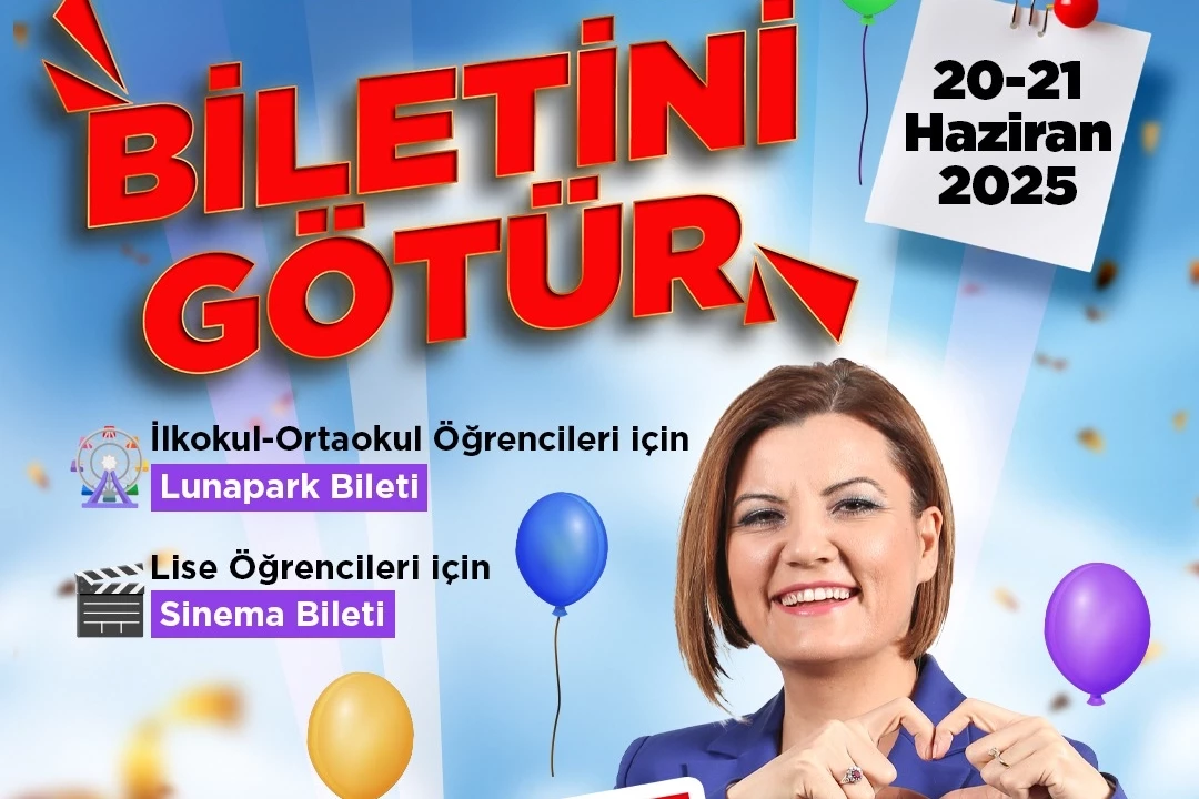 İzmit Belediyesinden öğrencilere tatil hediyesi!