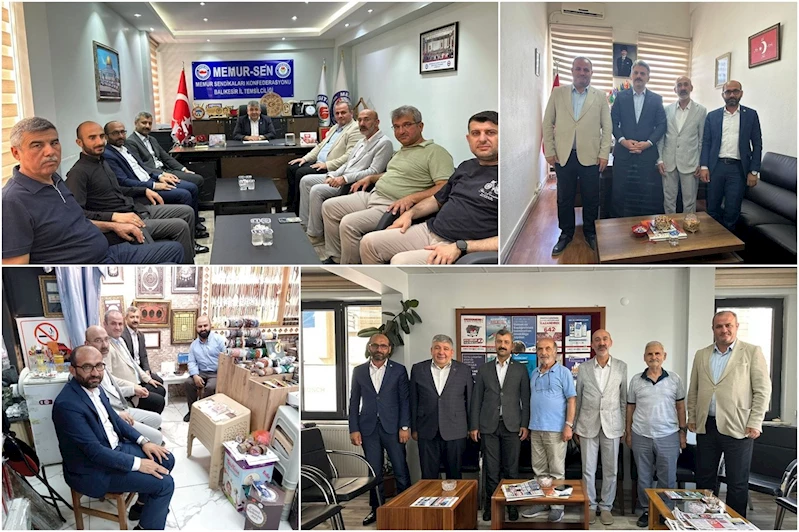 HÜDA PAR heyeti Balıkesir