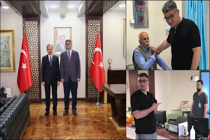 Siirt İl Sağlık Müdürü Uzm. Dr. Besim Hacıoğlu göreve başladı