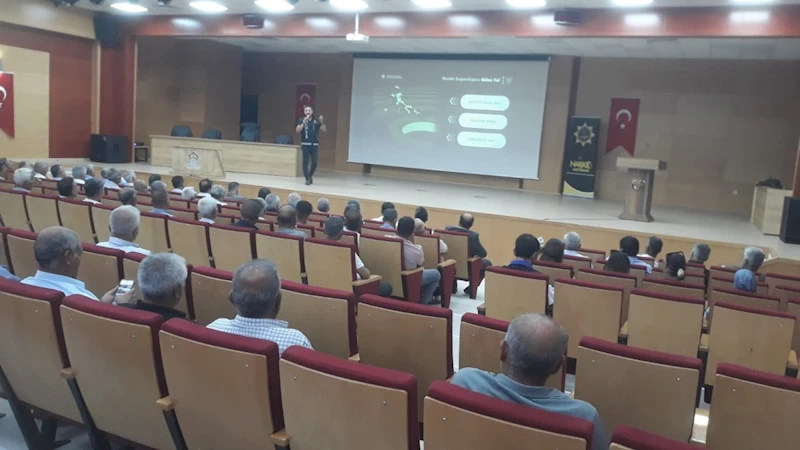 TUBİM’den muhtarlara uyuşturucuyla mücadele eğitimi 
