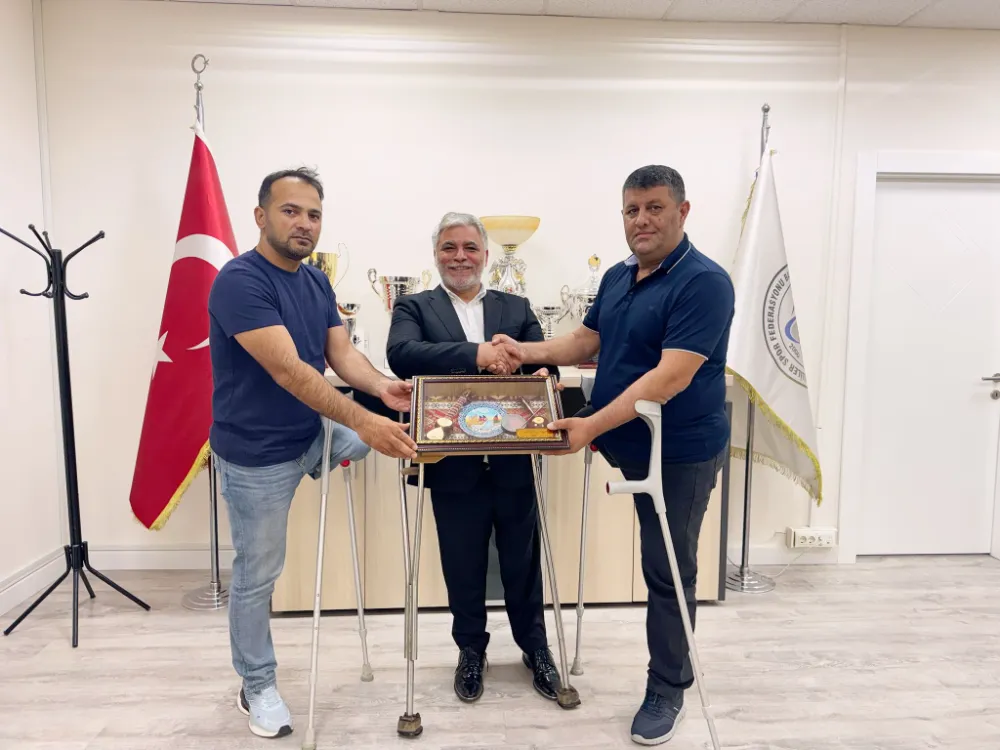 Azerbaycan’dan Türkiye Bedensel Engelliler Spor Federasyonu’na Anlamlı Ziyaret