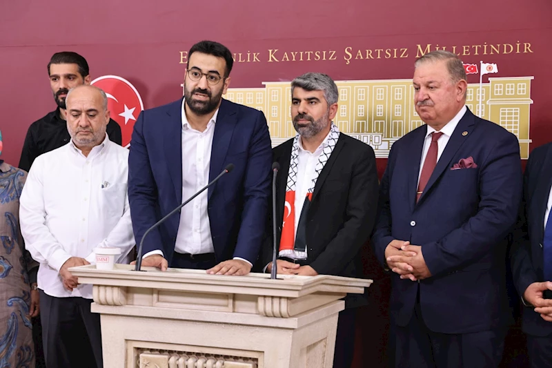 HÜDA PAR Milletvekili Dinç: Gazze Küresel Vicdan Yürüyüşü çığ gibi büyümeli