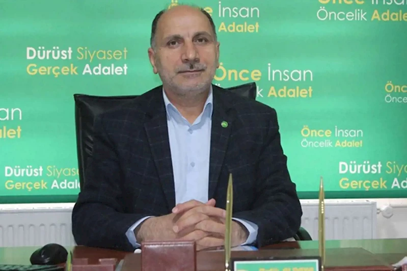 HÜDA PAR Bingöl İl Başkanı Refik Alpaya