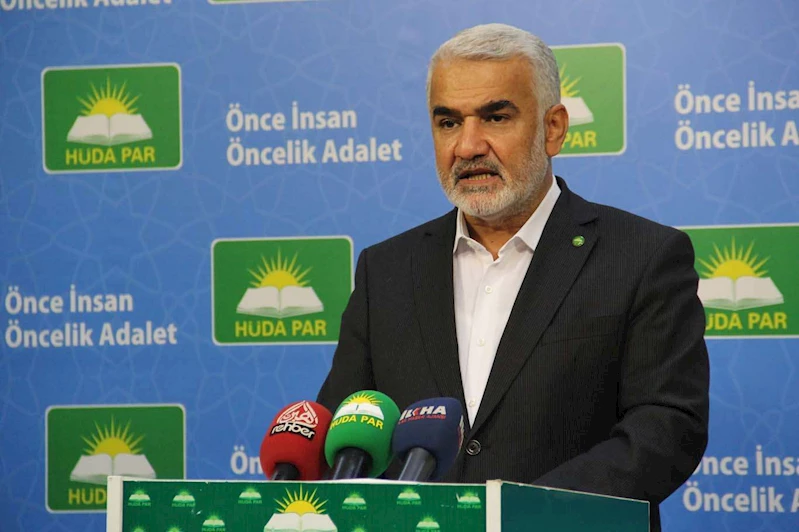 HÜDA PAR Genel Başkanı Yapıcıoğlu