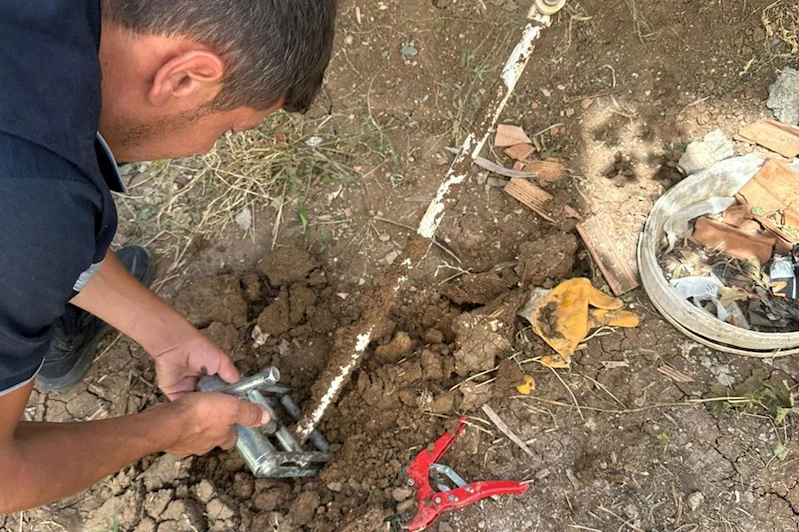 Siirt Belediyesi’nden su kaçaklarına karşı yoğun denetim