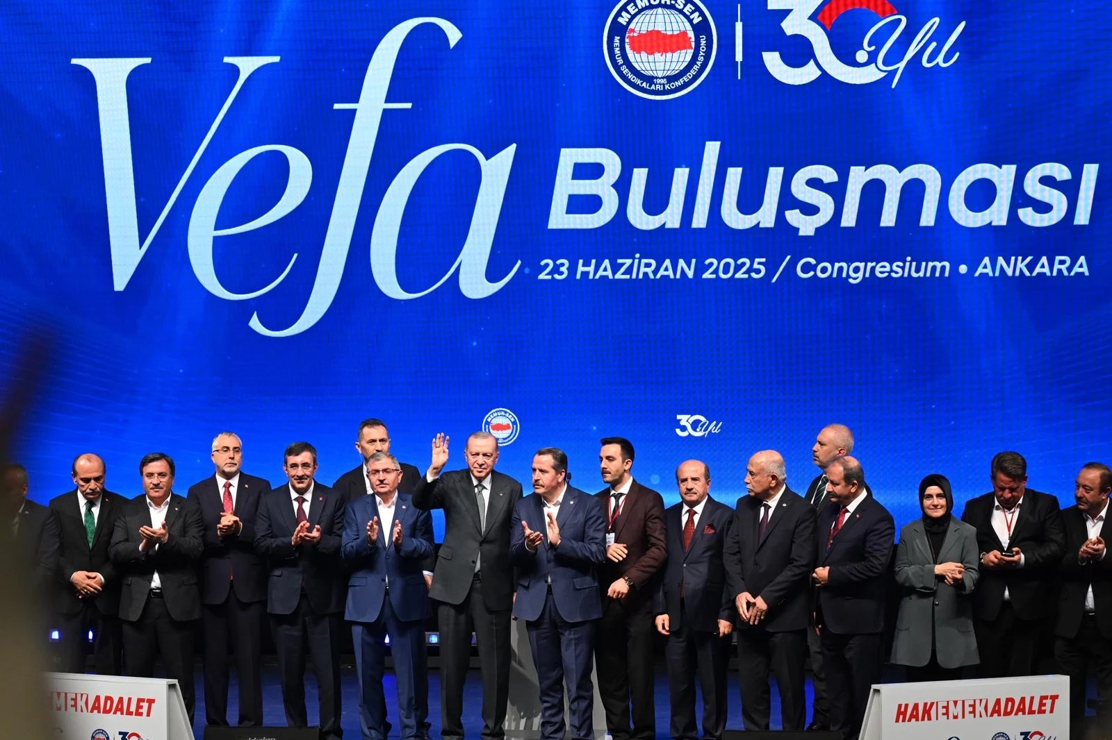 Erdoğan’dan Memur-Sen