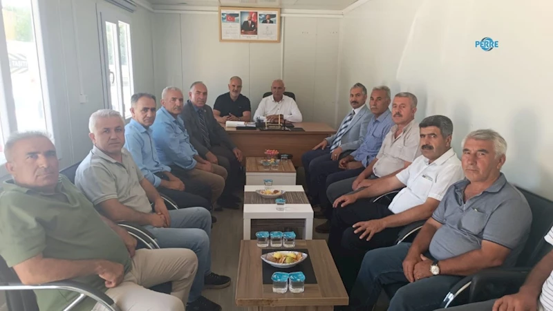 Tarım İl Müdürü Akkan’dan muhtarlara ziyaret: Don ve kuraklıkla mücadelede iş birliği vurgusu 