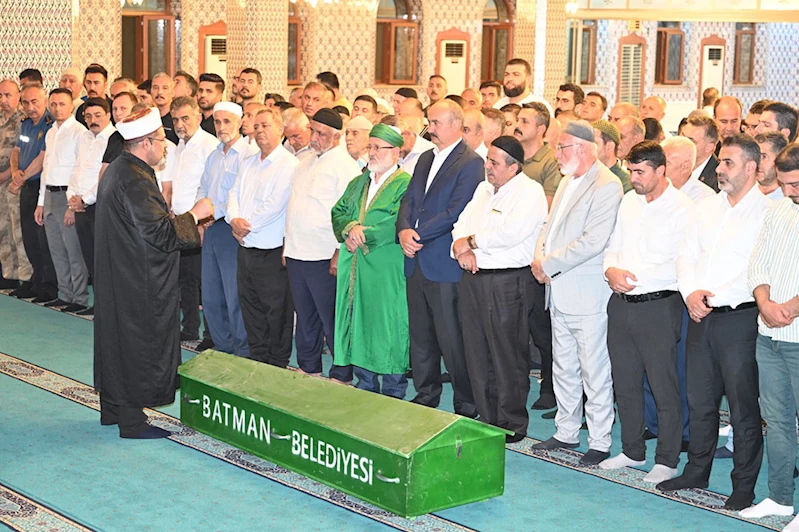 Batman Müze Müdürü son yolculuğuna uğurlandı