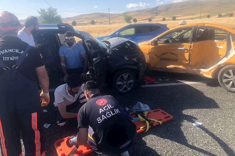 Elazığ’da trafik kazası: 2 yaralı