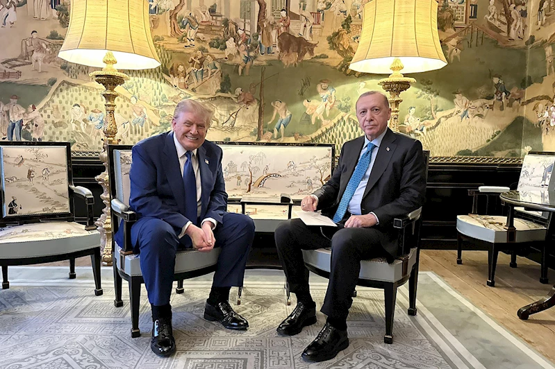 Cumhurbaşkanı Erdoğan, Trump ile görüştü