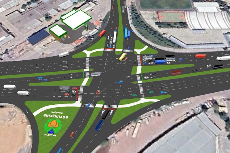 Büyükşehir Belediyesi alternatif yol ve kavşak düzenleme çalışmalarını sürdürüyor