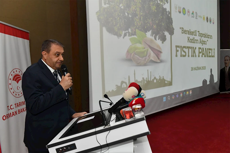Şanlıurfa’da düzenlenen fıstık panelinde verim ve kalite vurgusu
