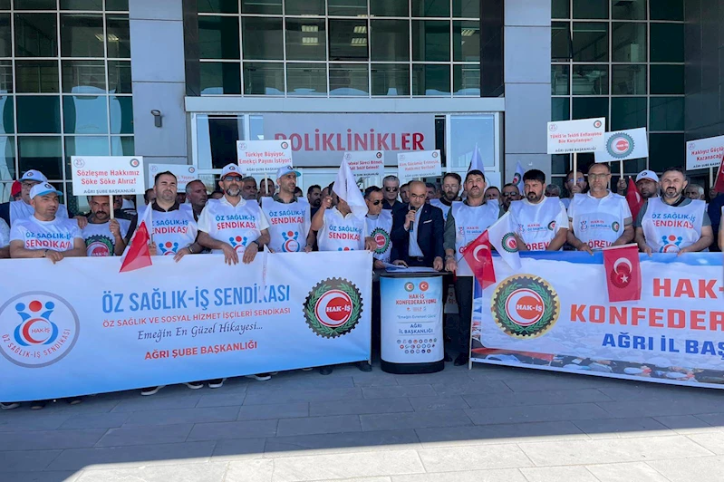 HAK-İŞ Ağrı Başkanı Yıldırım: 