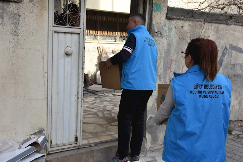 Siirt Belediyesi’nden 30 bini aşkın kişiye sosyal destek