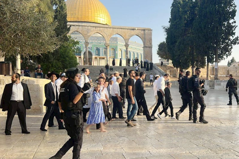 İşgalcilerden Mescid-i Aksa